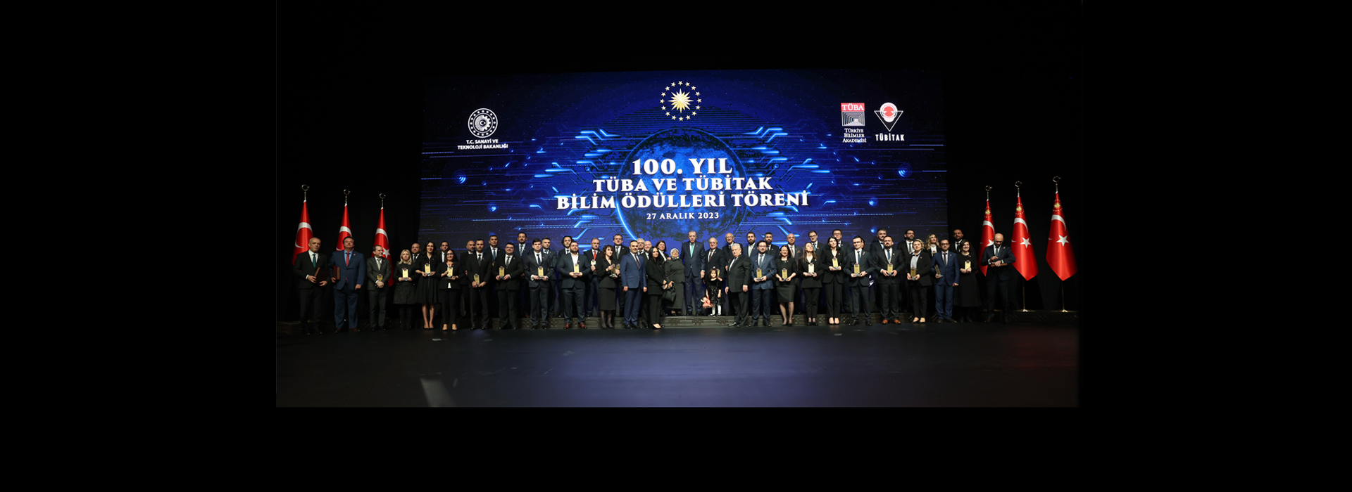 100. Yıl TÜBA ve TÜBİTAK Bilim Ödülleri Sahiplerine Tevdi Edildi